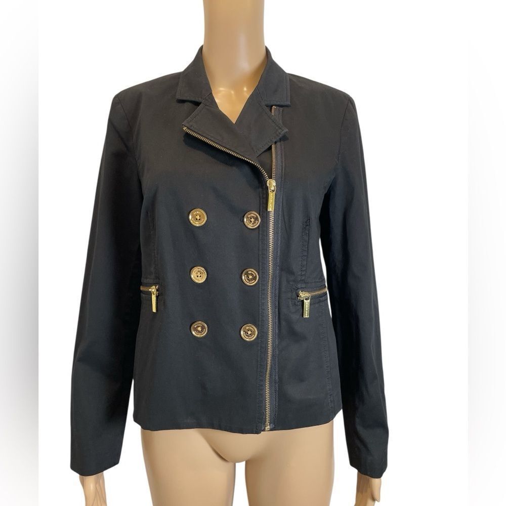 Michael Kors Women's Black Breasted Blazer size 8P